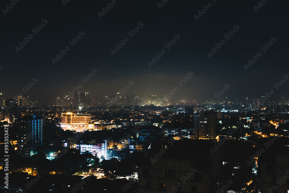 manila skyline at night