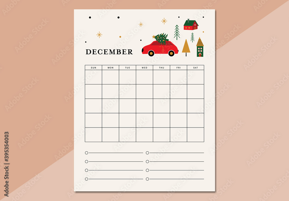 Christmas Calendar Layout Christmas Calendar Layout