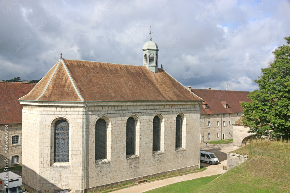 Chapel in Besancon Citadel in France	