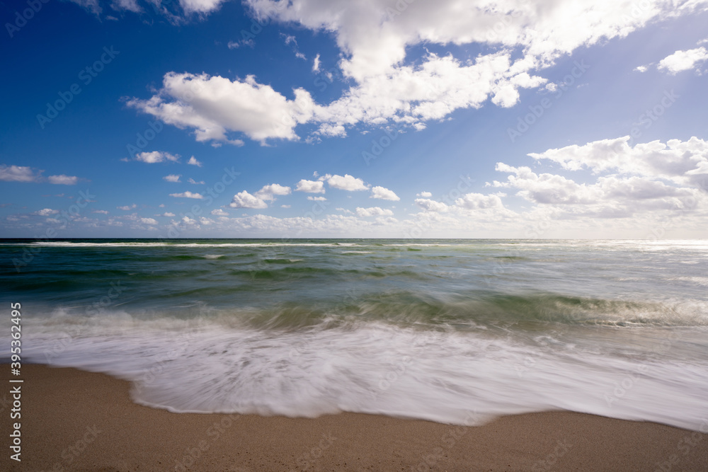1 second exposure waves crashing on the beach 1 second exposure waves crashing on the beach