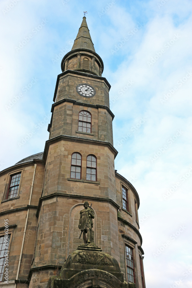 Historic Stirling Althaenium building in Scotland	