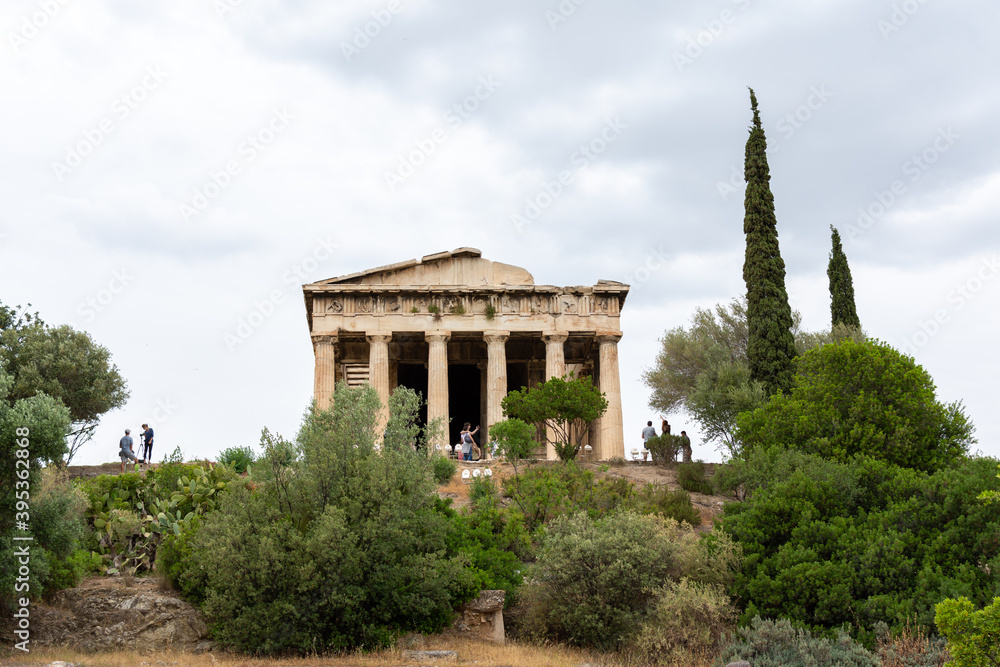 Obraz premium Travel to historical places in Greece.