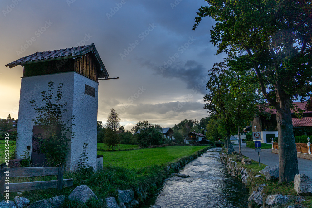 Fototapeta premium Moody walk around Hausham