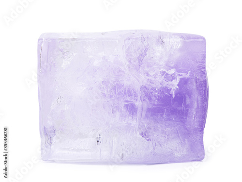 Rectangular piece of ice