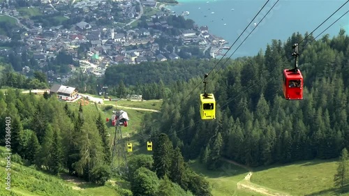 St. Gilgen cable cars.
