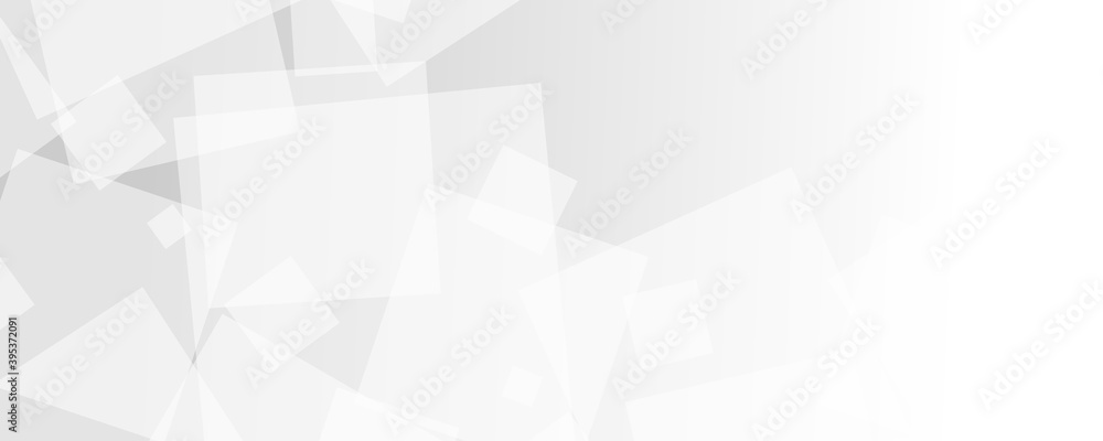 Obraz premium White grey gray abstract banner background