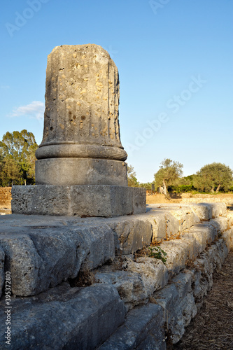 Locri, district of Reggio Calabria, Italy, Archaeological area of Locri Epizefiri