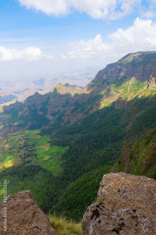 Naklejka premium Simien mountains national park, Ethiopia