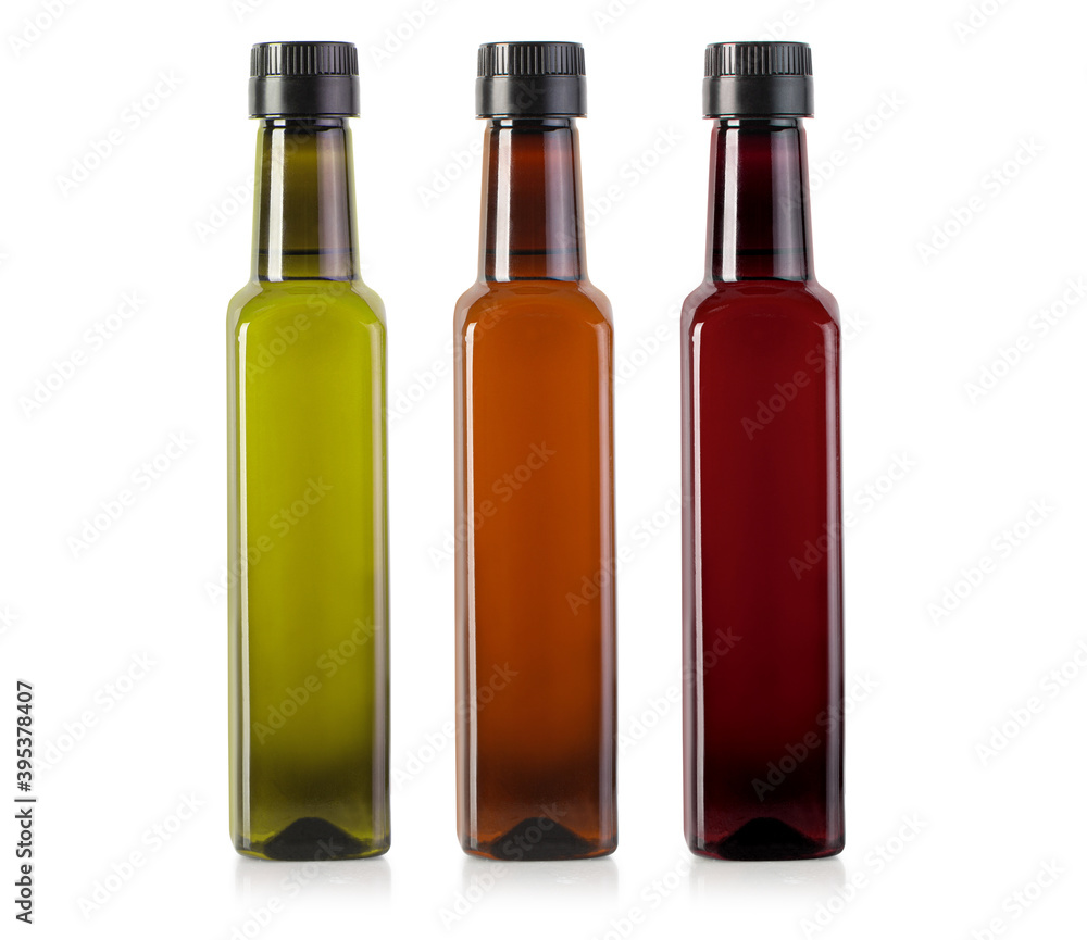set of oil bottles set of oil bottles