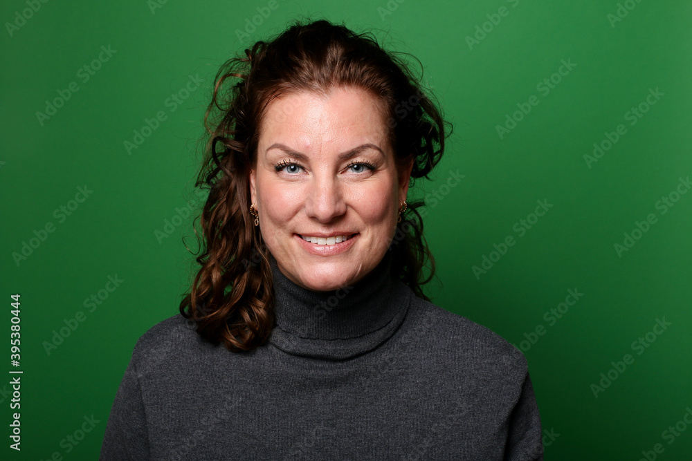 Obraz premium Portrait of a beautiful young woman