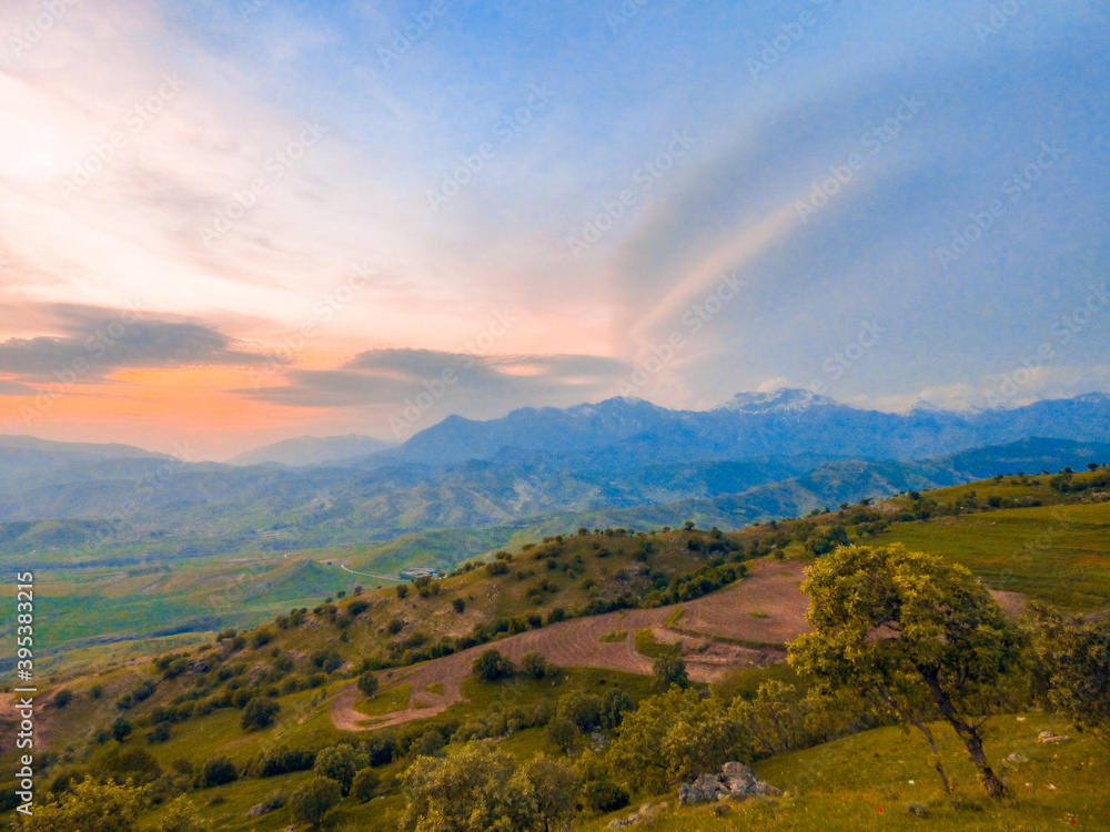 Naklejka premium mountain kurdistan