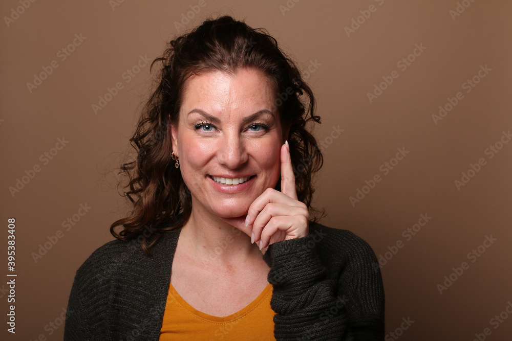 Portrait of a beautiful young woman Portrait of a beautiful young woman