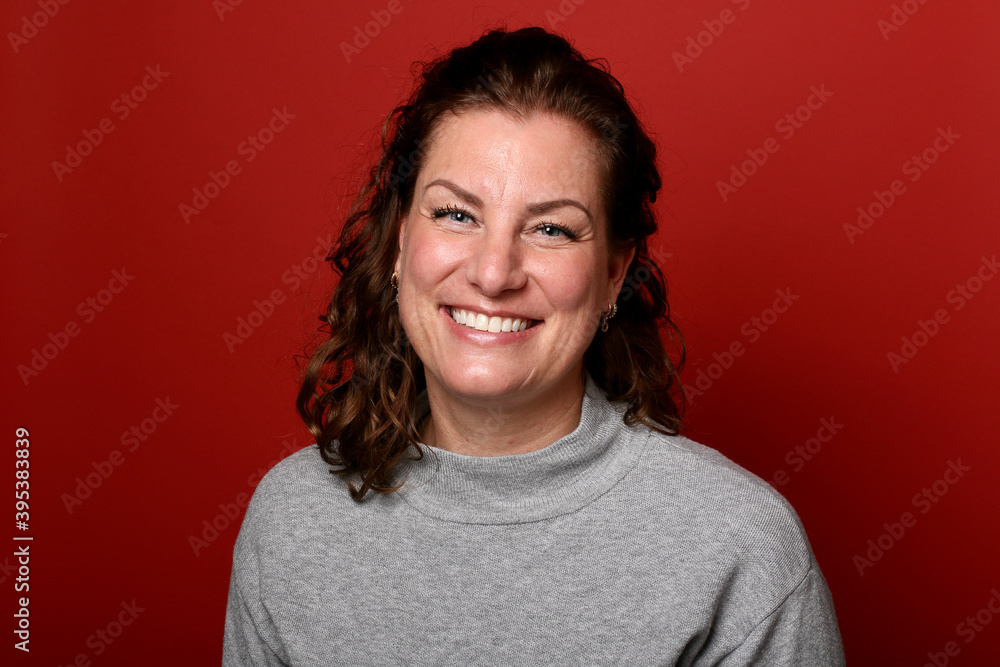 Fototapeta premium Portrait of a beautiful young woman