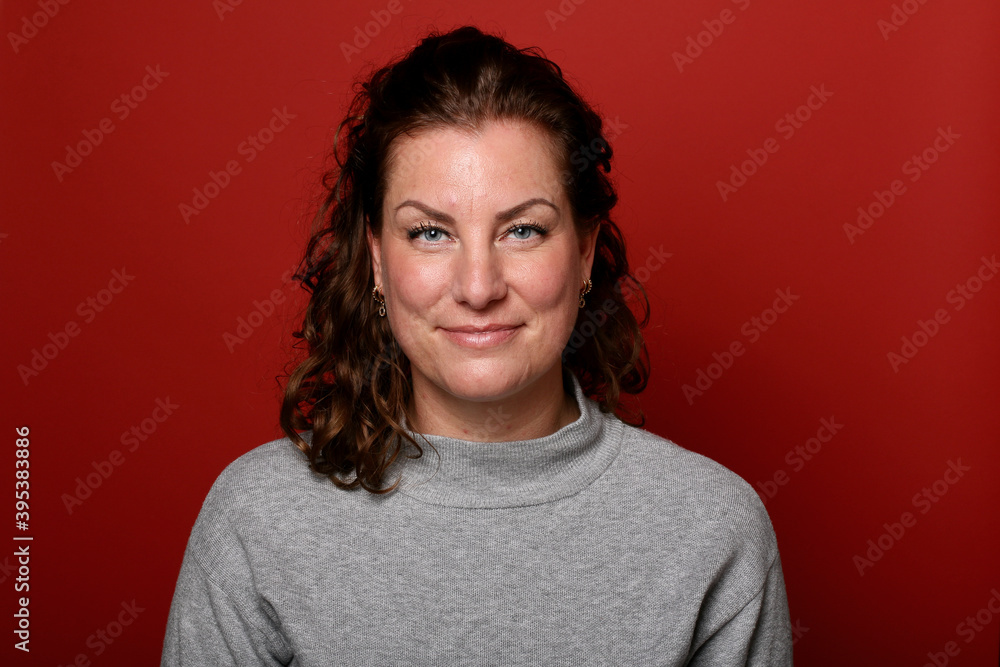 Fototapeta premium Portrait of a beautiful young woman