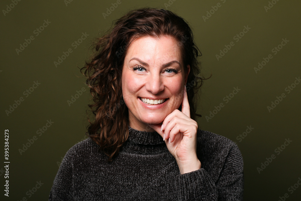 Portrait of a beautiful young woman Portrait of a beautiful young woman