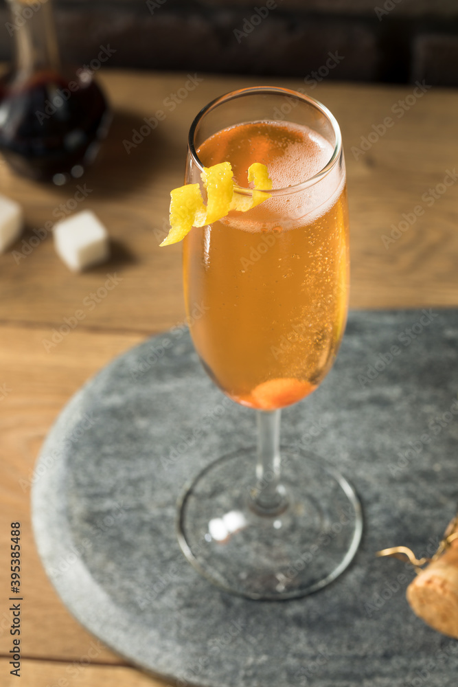 Boozy Refreshing Champagne Cocktail