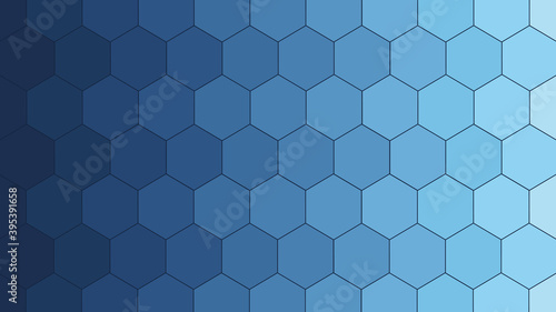 Abstract background in the form of blue rhombuses.