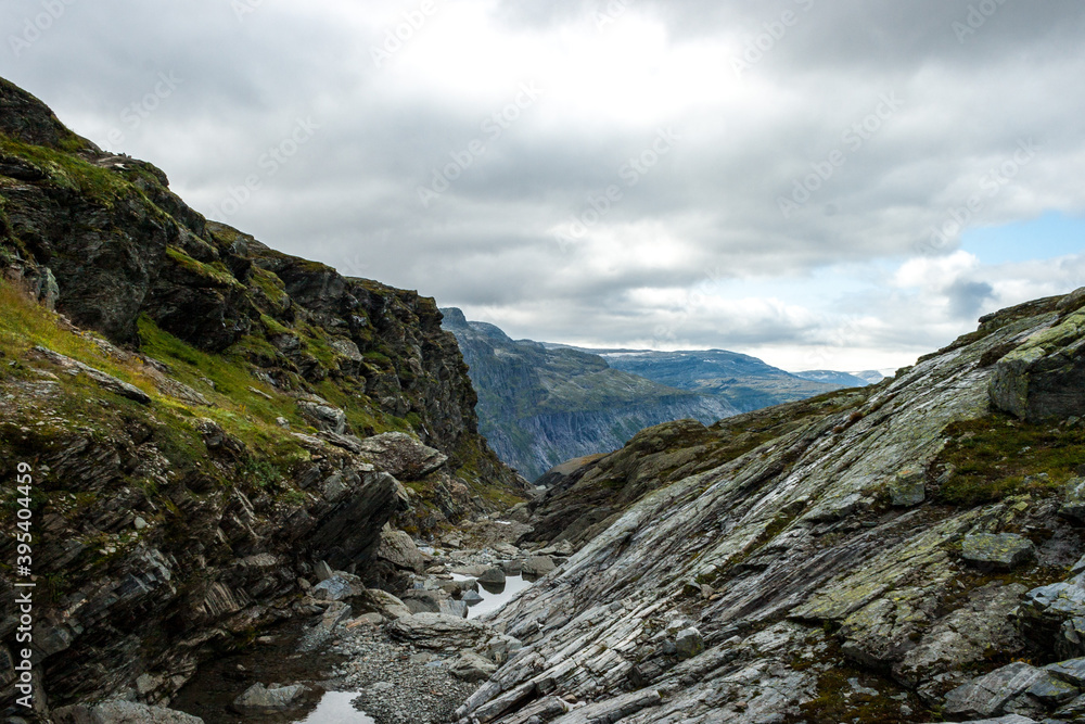 Hike to Trolltunga, Odda, Sørfjord Norwegen, Scandinavia, 14km hike Hike to Trolltunga, Odda, Sørfjord Norwegen, Scandinavia, 14km hike