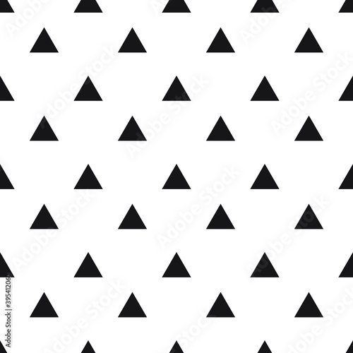 Triangle pattern. Geometrical simple image illustration