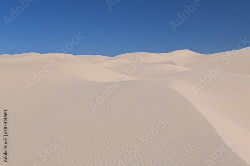 Sand Dunes and blue sky