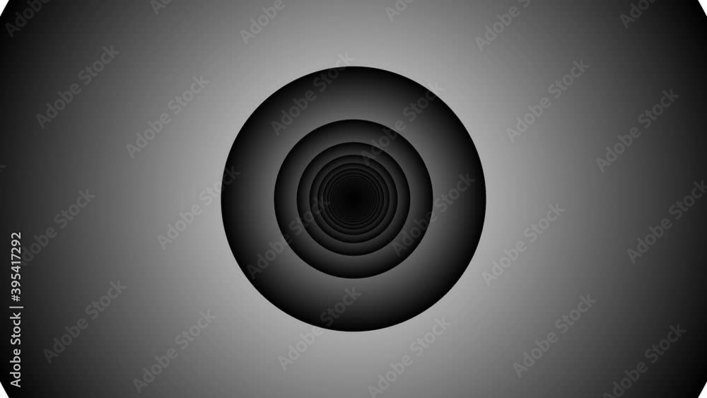 Zoom Into Flying Tunnel of Simple Rings Around Viewer Mask Zoom Into Flying Tunnel of Simple Rings Around Viewer Mask