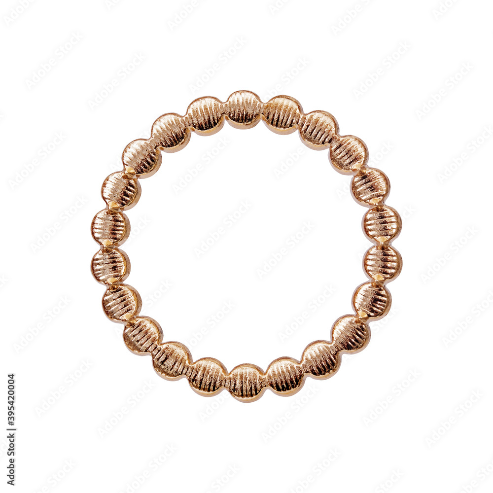 Golden frame for paintings, mirrors or photo isolated on white background. Design element with clipping path Golden frame for paintings, mirrors or photo isolated on white background. Design element with clipping path