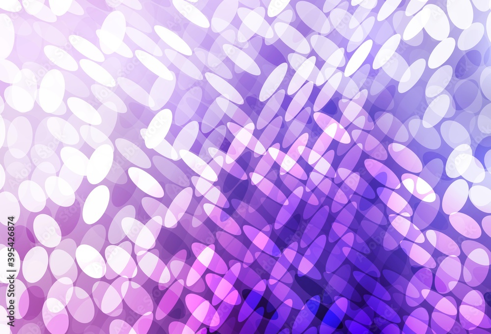 Light Purple, Pink vector background with bubbles. Light Purple, Pink vector background with bubbles.