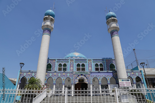 mam Ali ibn Abi Taleb Mosque facade, also known as the Curitiba Mosque. photo