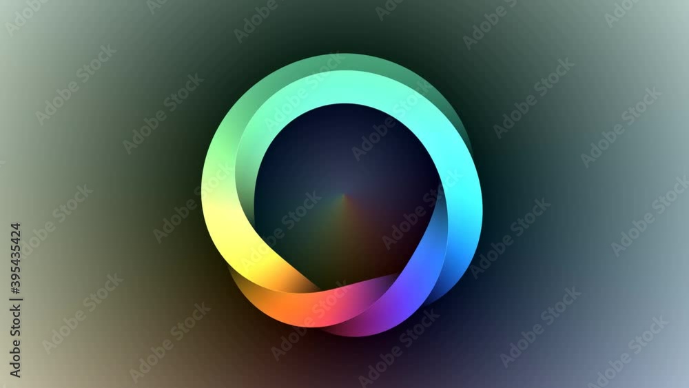 Spinning Rotating Twisted Square Column Mobius Strip Spinning Rotating Twisted Square Column Mobius Strip