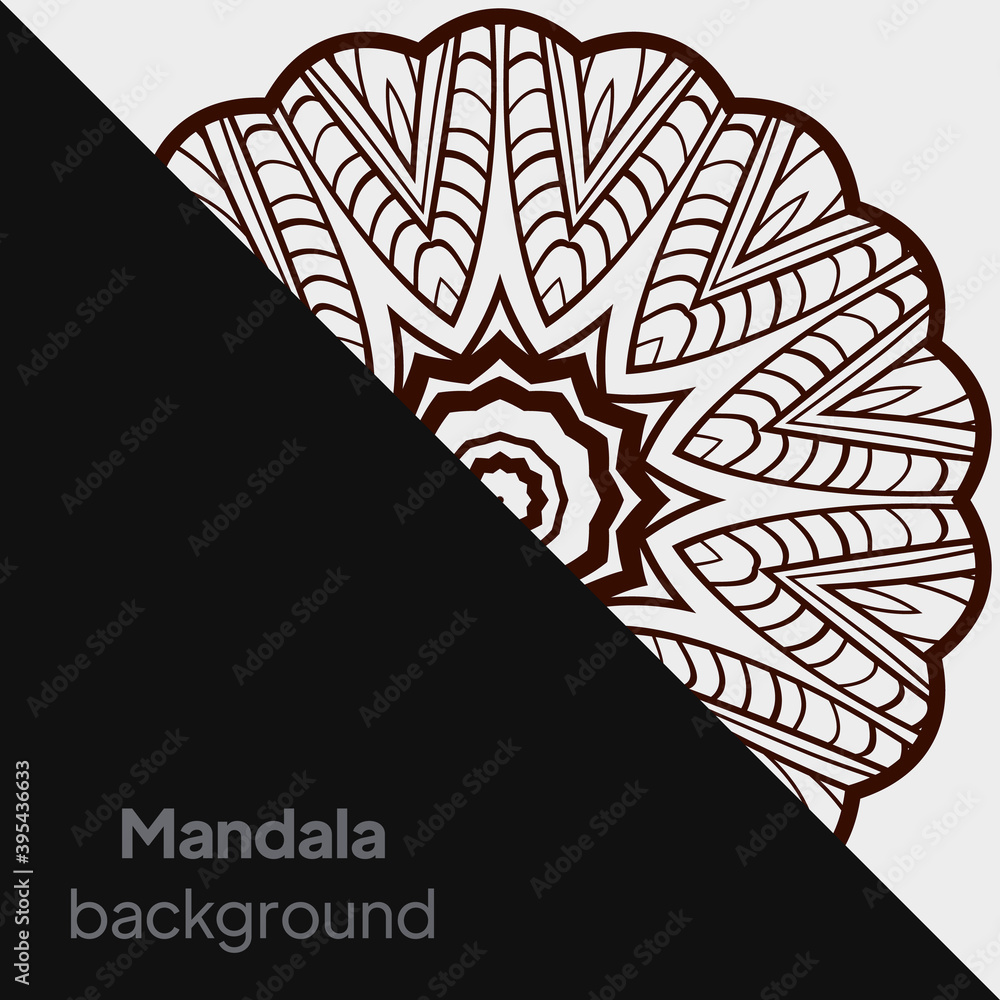 Style Decorative mandala. Mandala for print, poster, cover, brochure. Vector illustration Style Decorative mandala. Mandala for print, poster, cover, brochure. Vector illustration