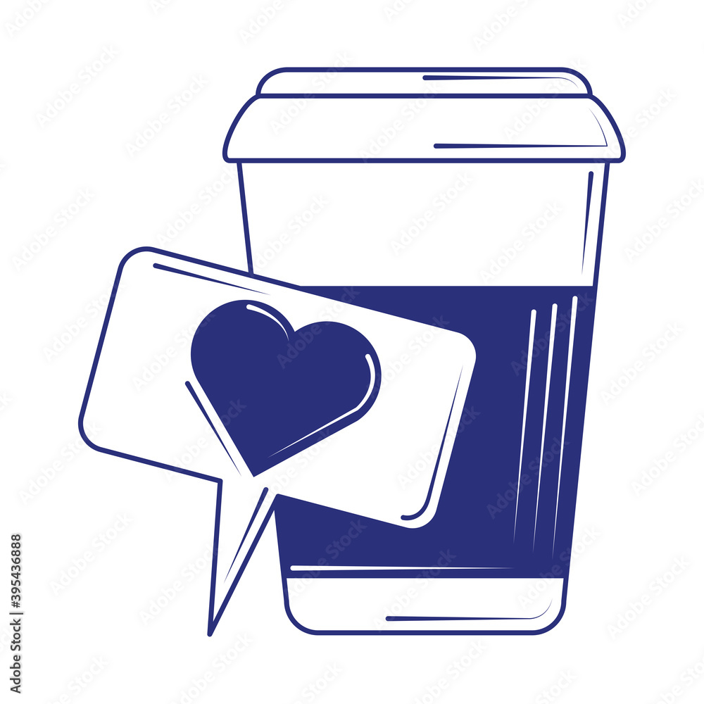 social media like coffee cup blue line fill style social media like coffee cup blue line fill style