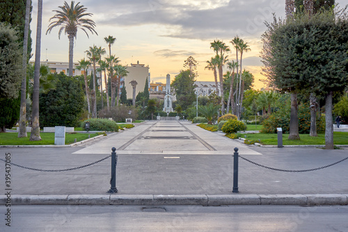 Piazza Vittorio Emanuele - Victor Immanuel Square Taken at Sunset