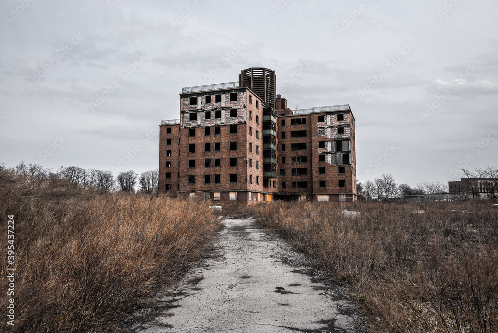 Old Abandoned Apartment Building Old Abandoned Apartment Building