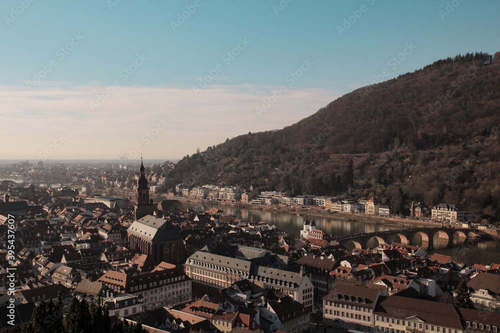 Beautiful views of Heidelberg castle
