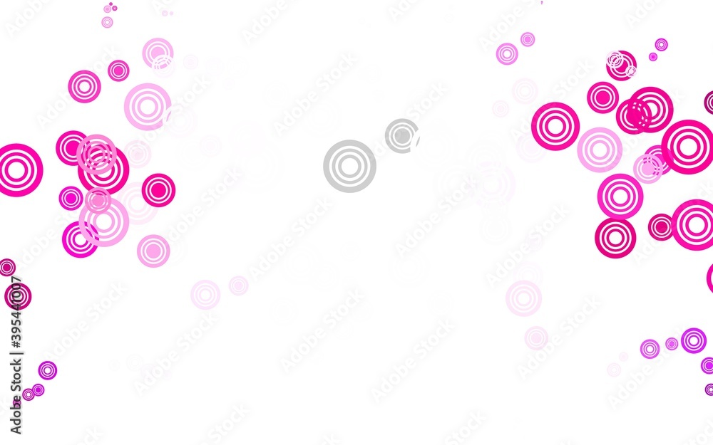Light Pink vector background with spots. Light Pink vector background with spots.