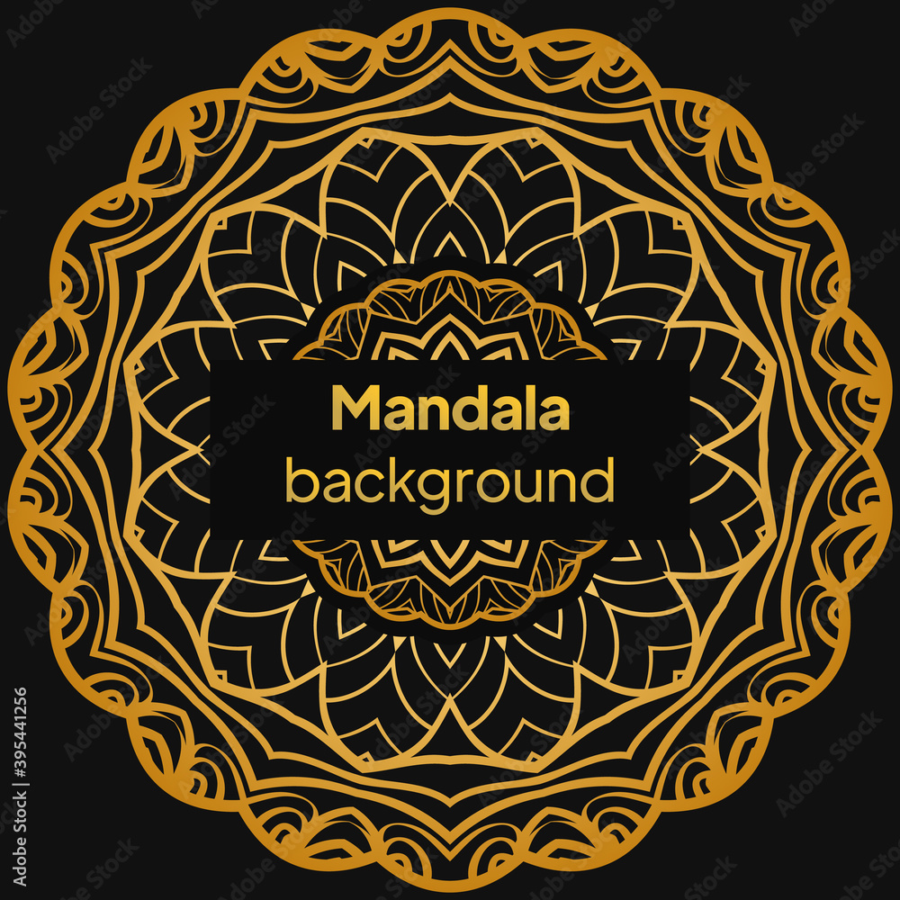 vector invitation with mandala design element. Outline flower mandala. decorative ornament. floral design element. vector invitation with mandala design element. Outline flower mandala. decorative ornament. floral design element.