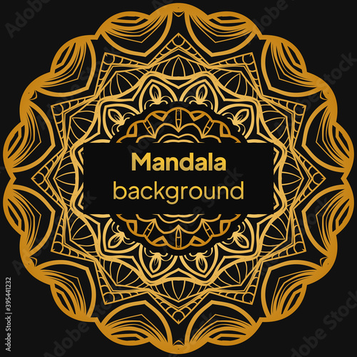 Style Decorative mandala. Mandala for print, poster, cover, brochure. Vector illustration