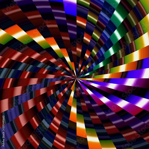 multicolor Mandala Kaleidoscope for Events, Background, Backdrop, Intro, Burn