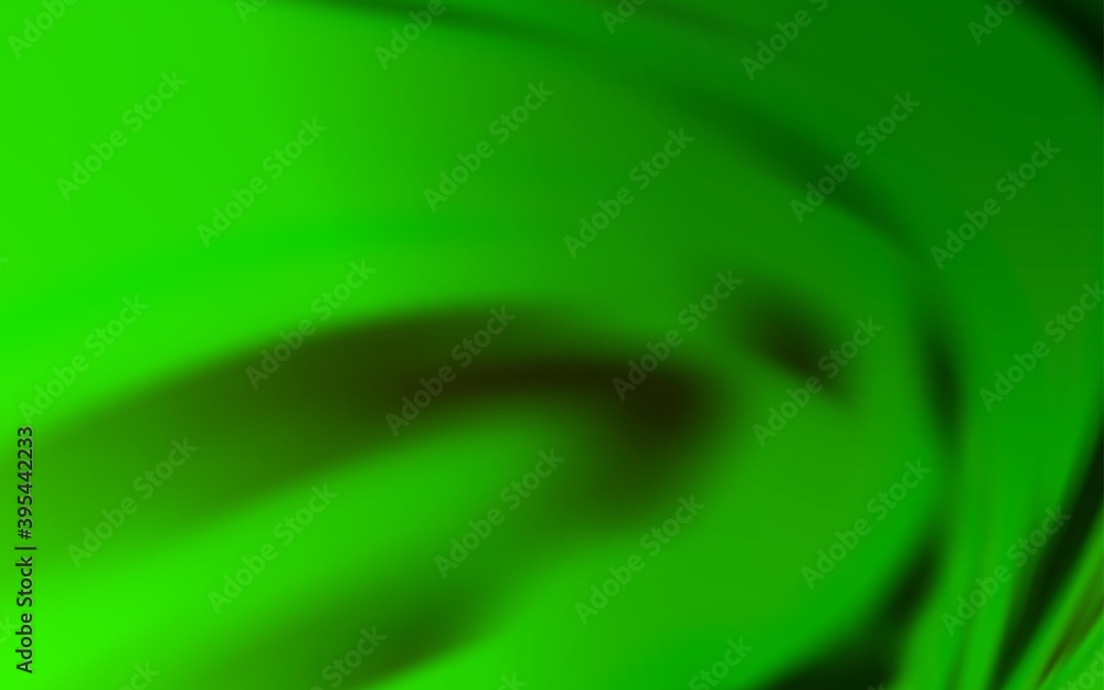 Obraz premium Light Green vector blurred shine abstract template.