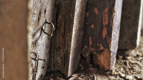 wooden fence
