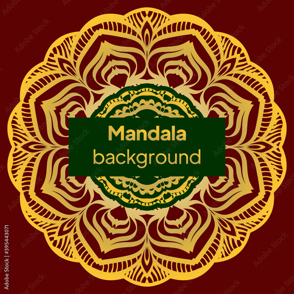 Style Decorative mandala. Mandala for print, poster, cover, brochure. Vector illustration