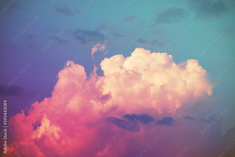 Beautiful cumulus clouds in Asia Beautiful cumulus clouds in Asia