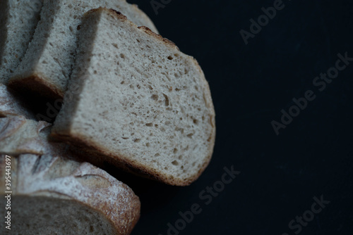 Homemade paradise sourdough whole bread. photo