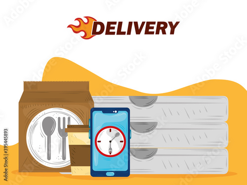 fast delivery online smartphone app food service