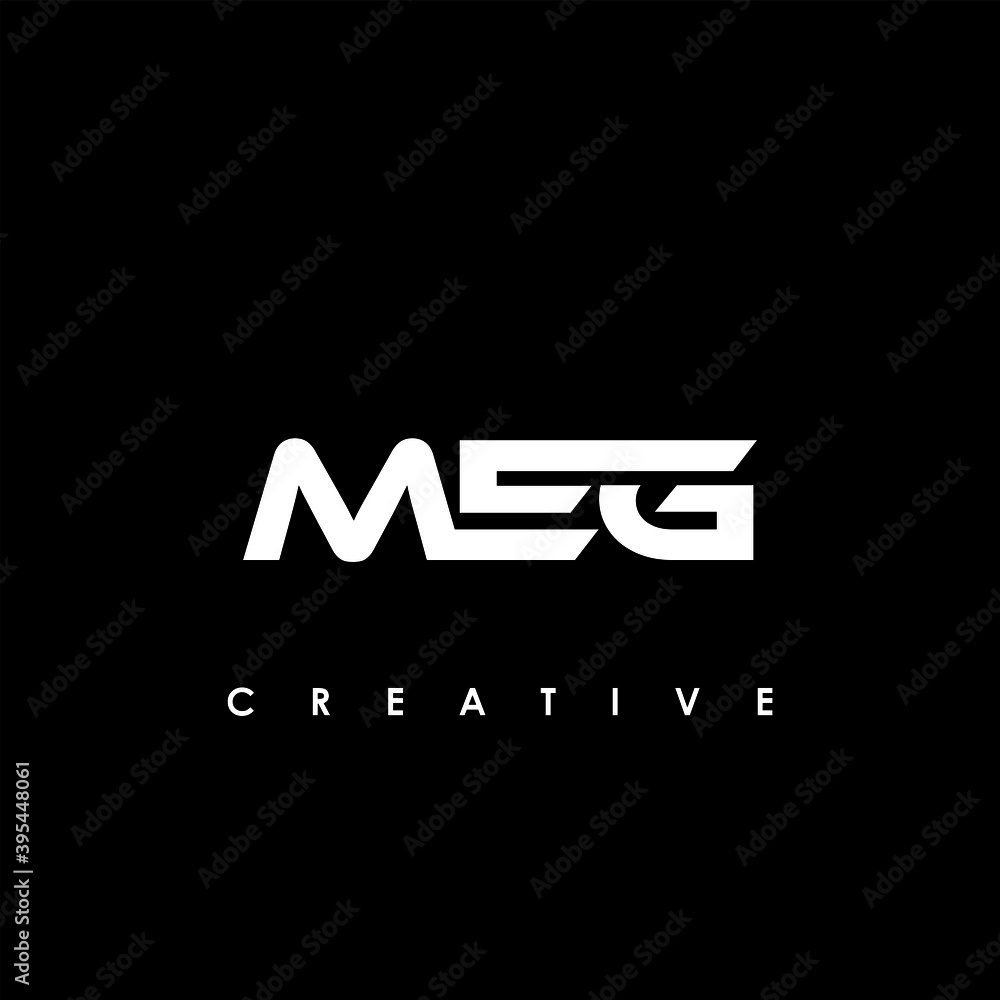 MEG Letter Initial Logo Design Template Vector Illustration MEG Letter Initial Logo Design Template Vector Illustration
