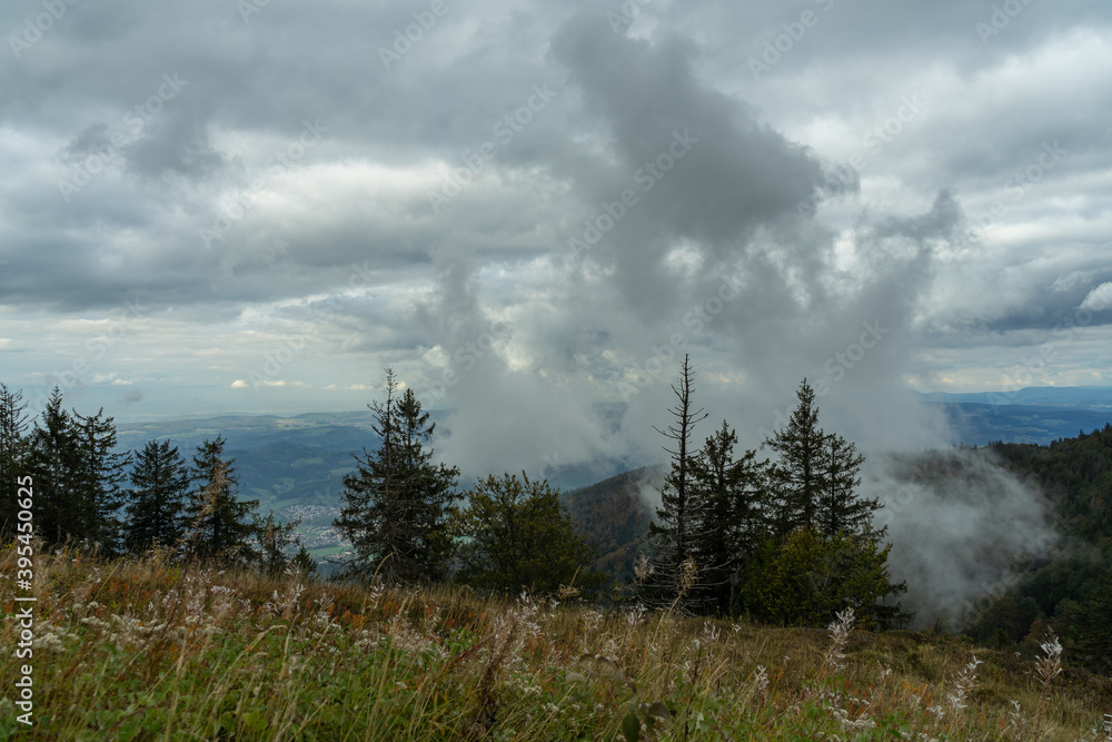 Herbstliche Landschaft im Schwarzwald Herbstliche Landschaft im Schwarzwald