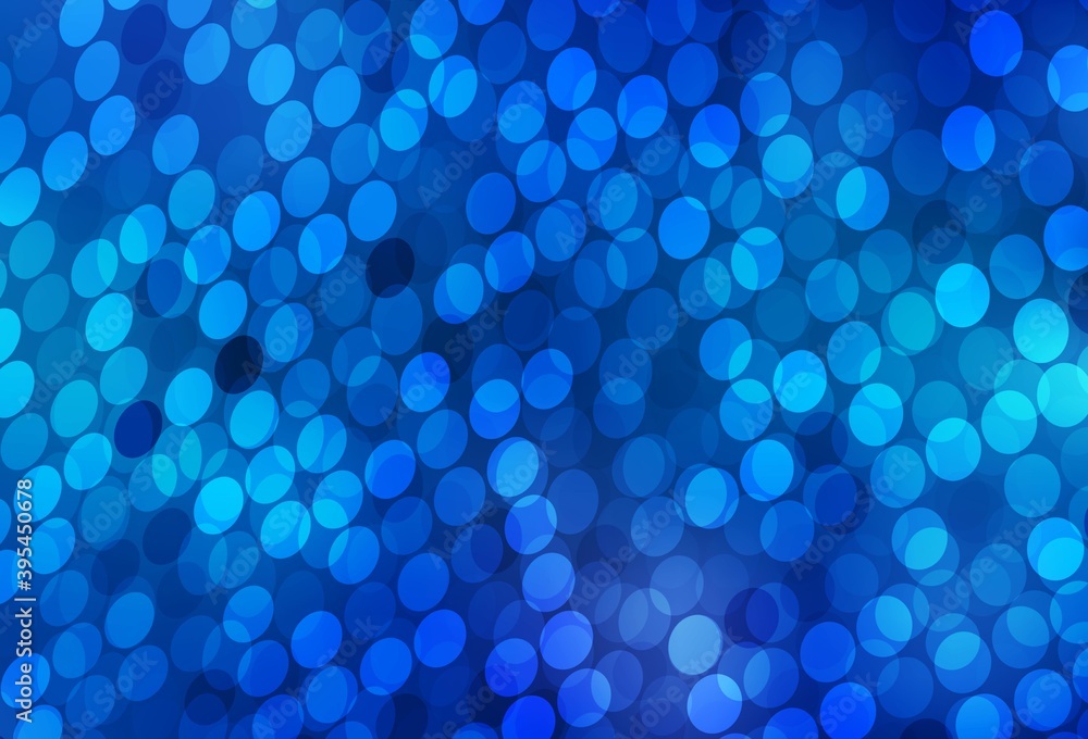 Light BLUE vector background with spots. Light BLUE vector background with spots.