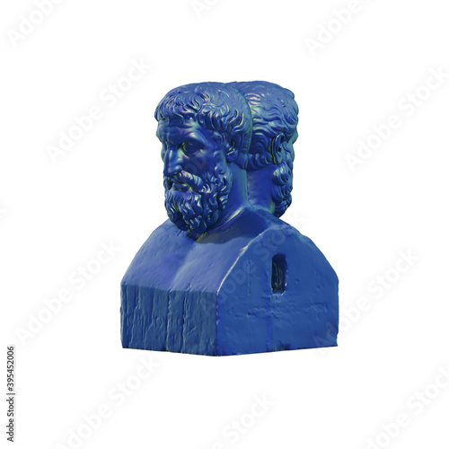 A collection of sculptures made in neon style on a black background for your design ideas. 3D rendering of objects that can be stylized. Combine the shape by adjusting the color and achieve new effect