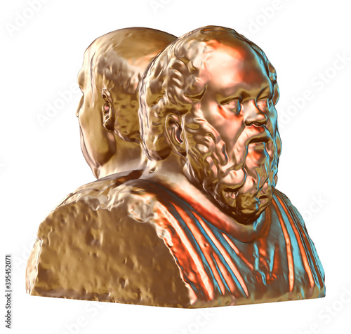 A collection of sculptures made in neon style on a black background for your design ideas. 3D rendering of objects that can be stylized. Combine the shape by adjusting the color and achieve new effect