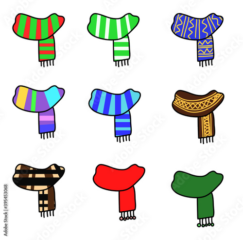 Scarf Christmas set